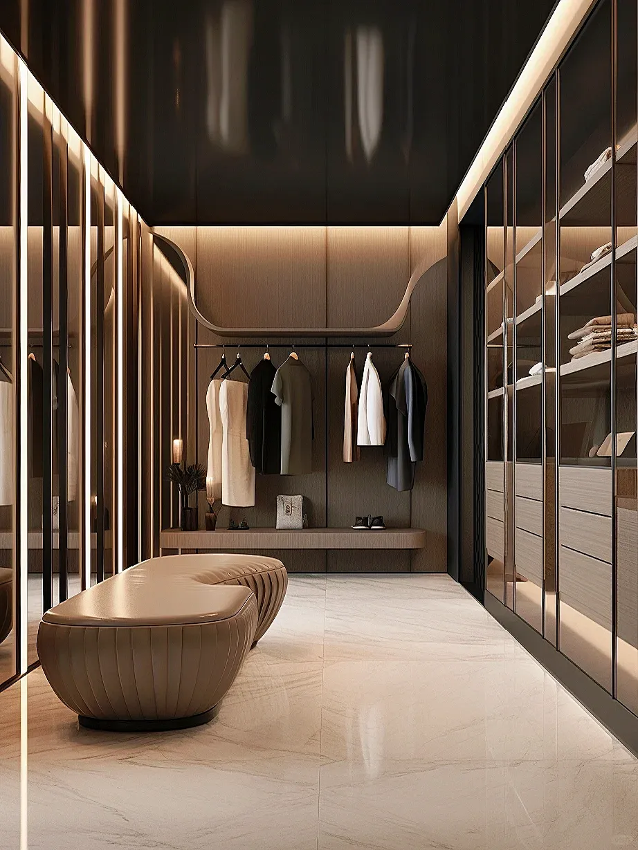 别墅大宅衣帽间空间装修-20