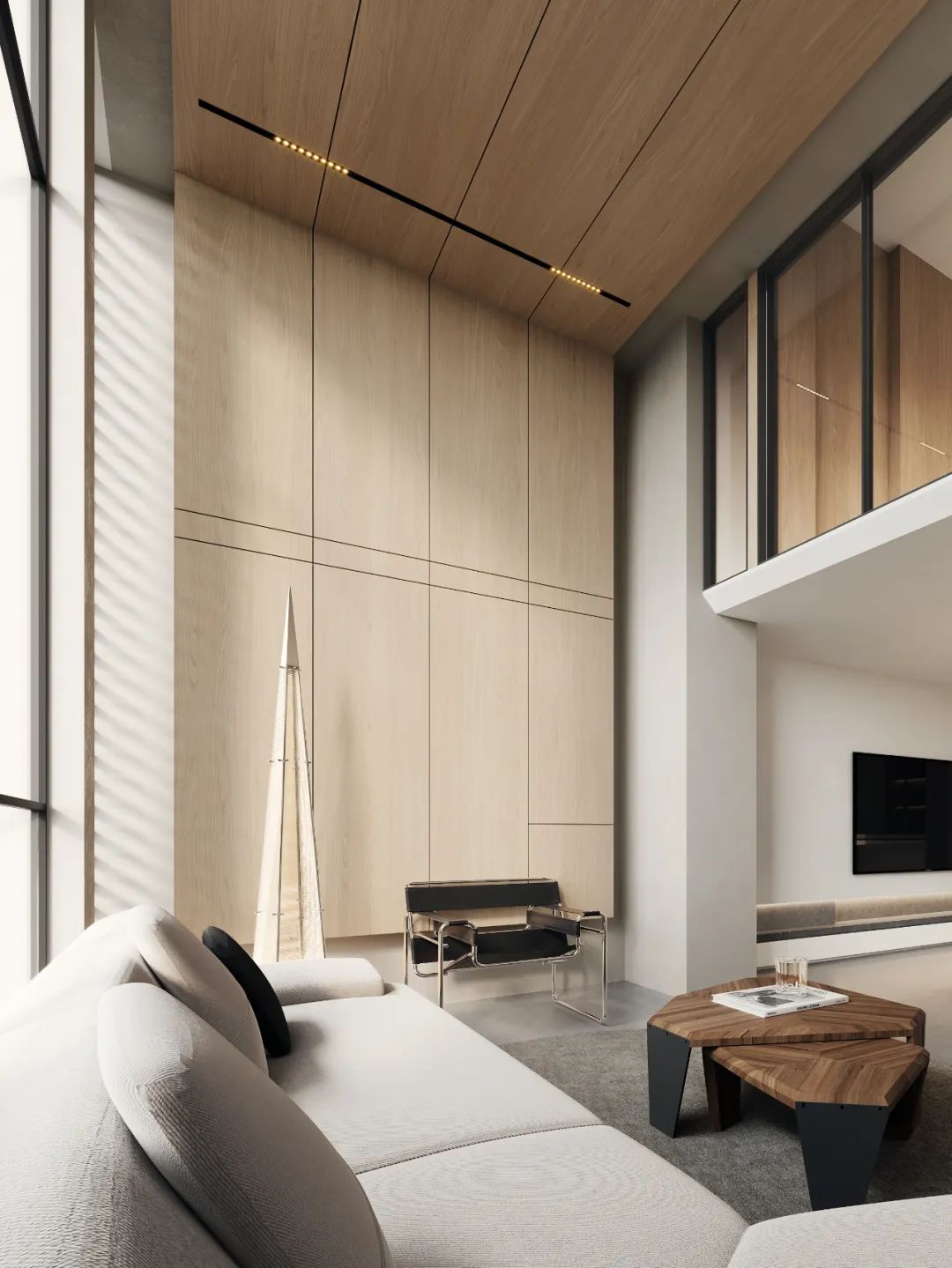 轩宇设计 I 冬日暖屋 — 嘉桦公馆74m²-87