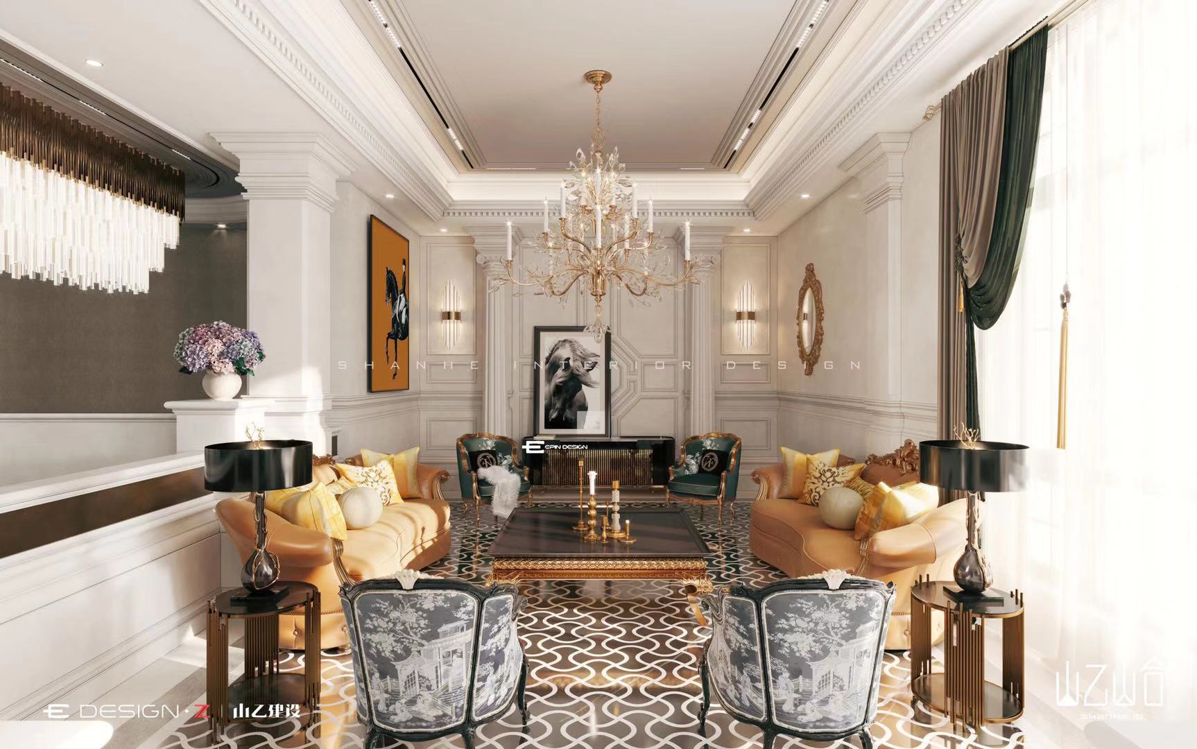 成都法式奢华私人定制空间-4