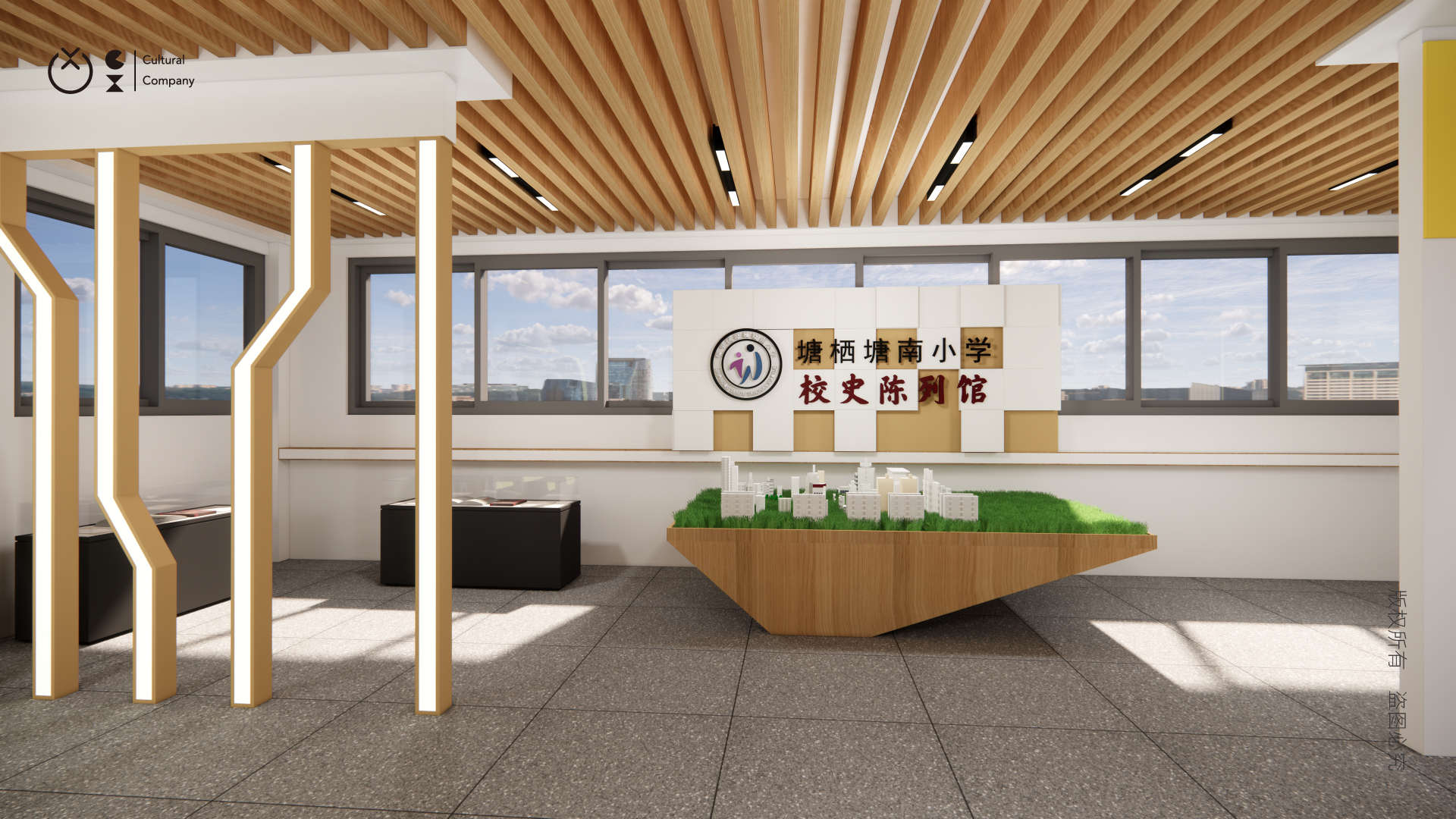 校史馆展陈设计丨中国杭州丨橙西品牌设计-20