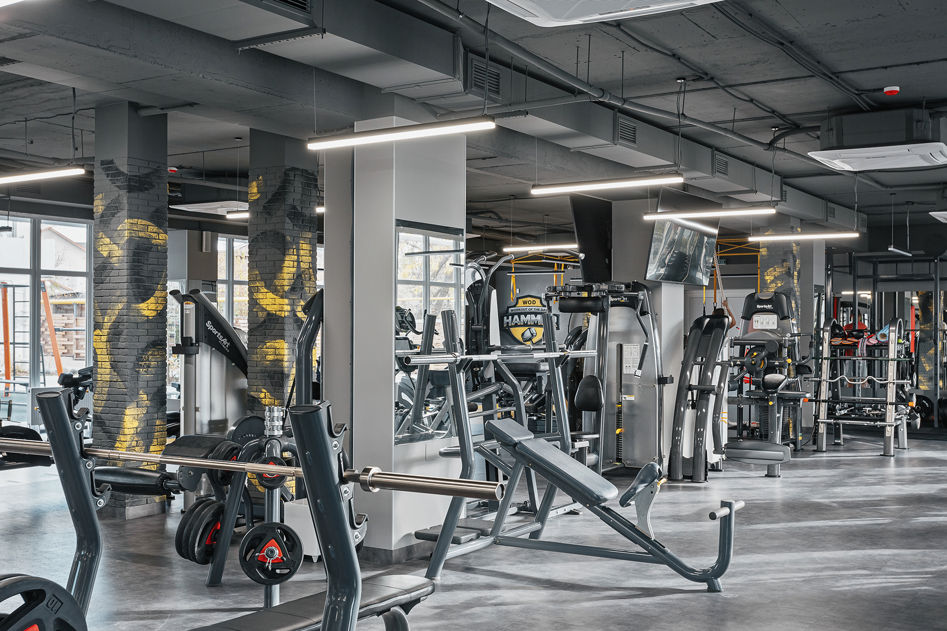 FITNESS CLUB "HAMMER": 450 sq.m (Real)-17