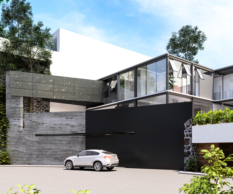 2018 年墨西哥城 Casa CZ 现代住宅设计-7