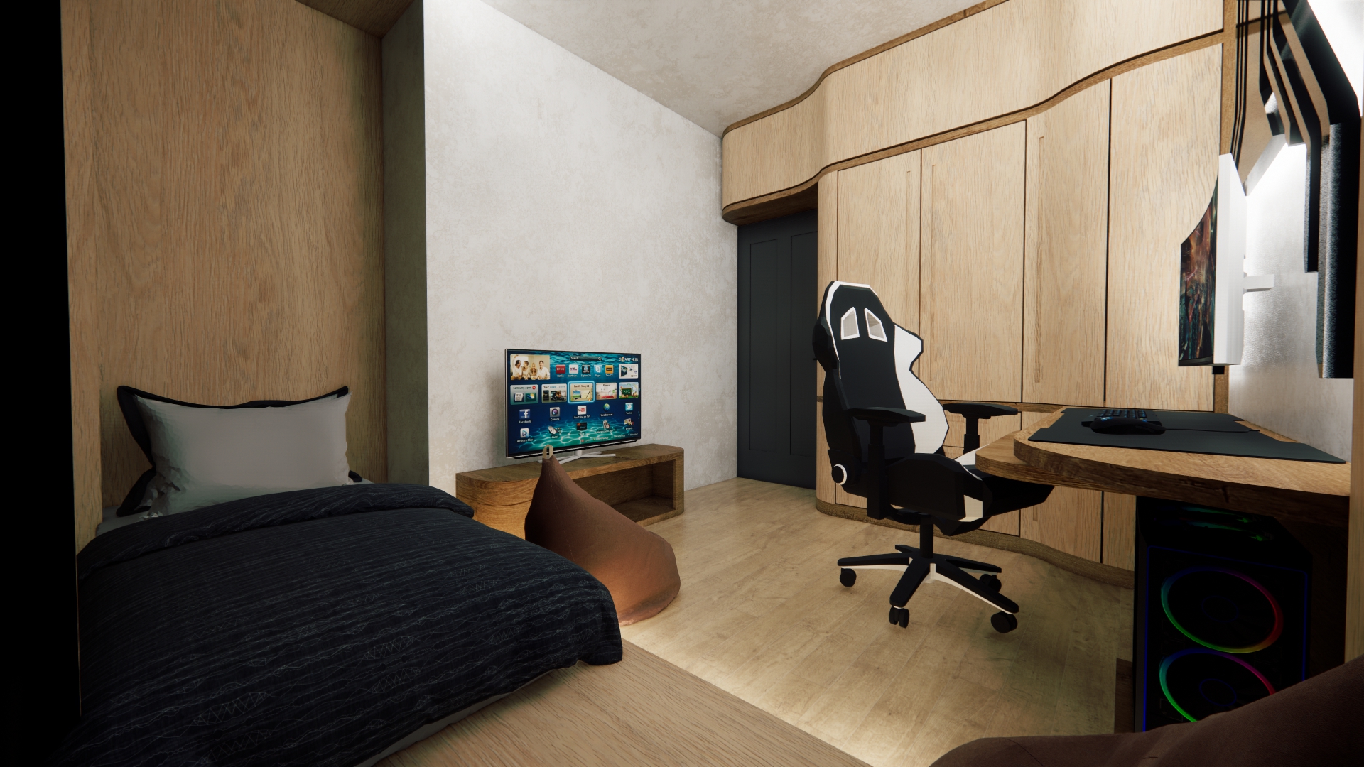 3-Bedroom Apartment Design-46