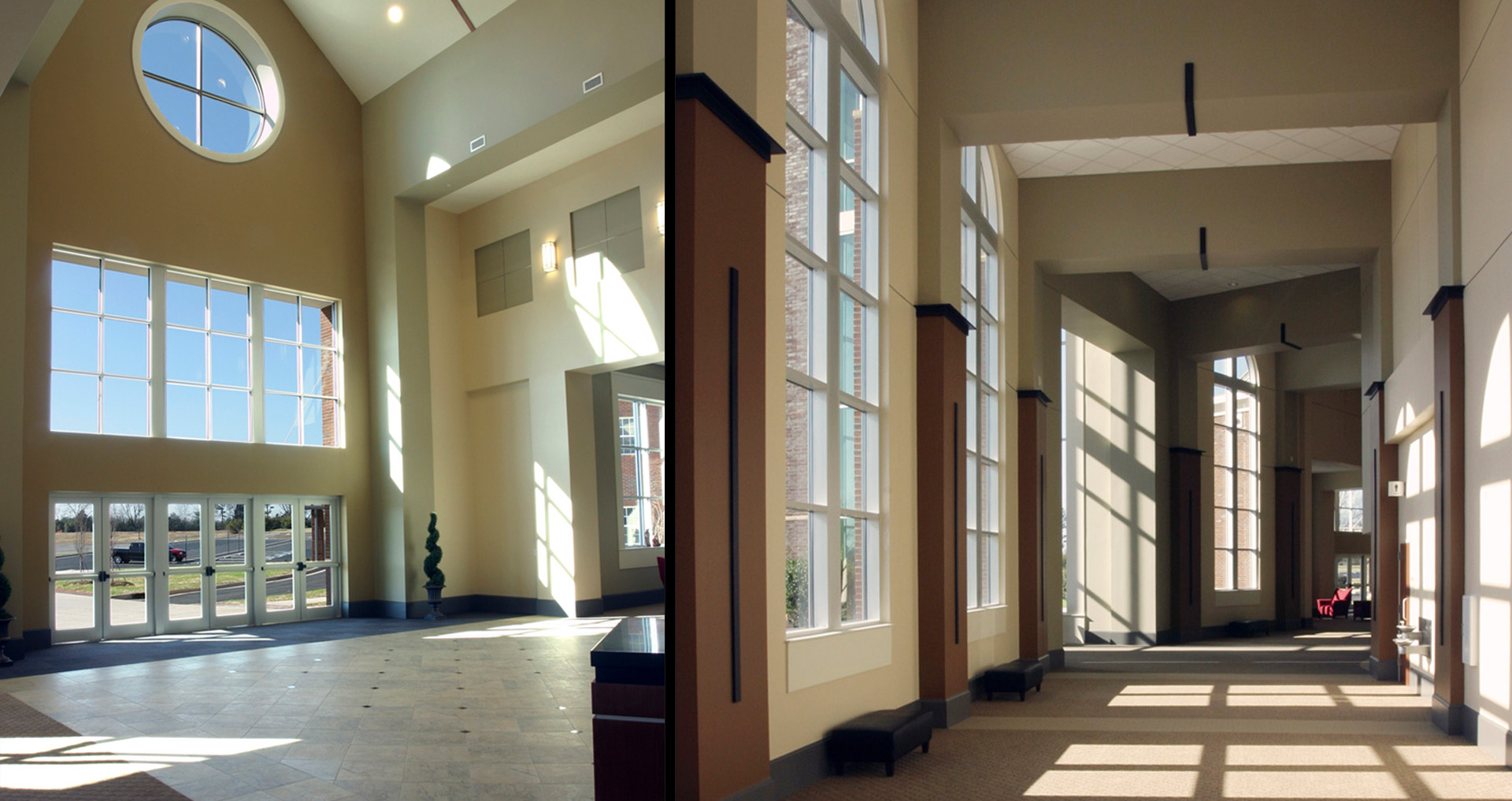 橡树山浸信会教堂内部装饰丨POH+W Architects LTD-3