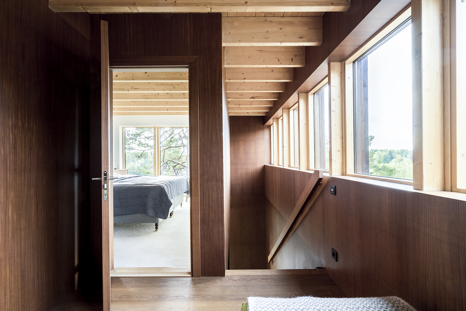 斯德哥尔摩乡村有机景观中的清晰几何建筑-34