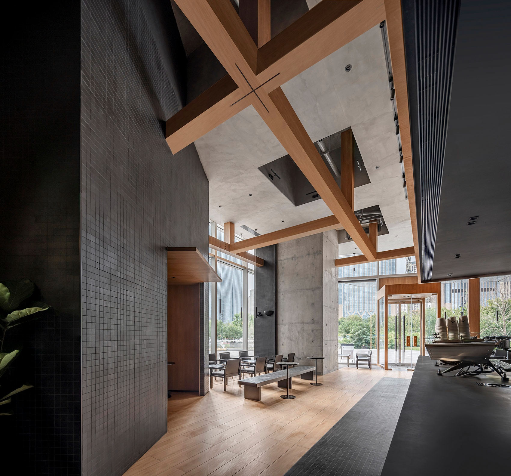 咖啡店 / Mstand济南万象城店丨中国济南丨WBS里外工作室-17