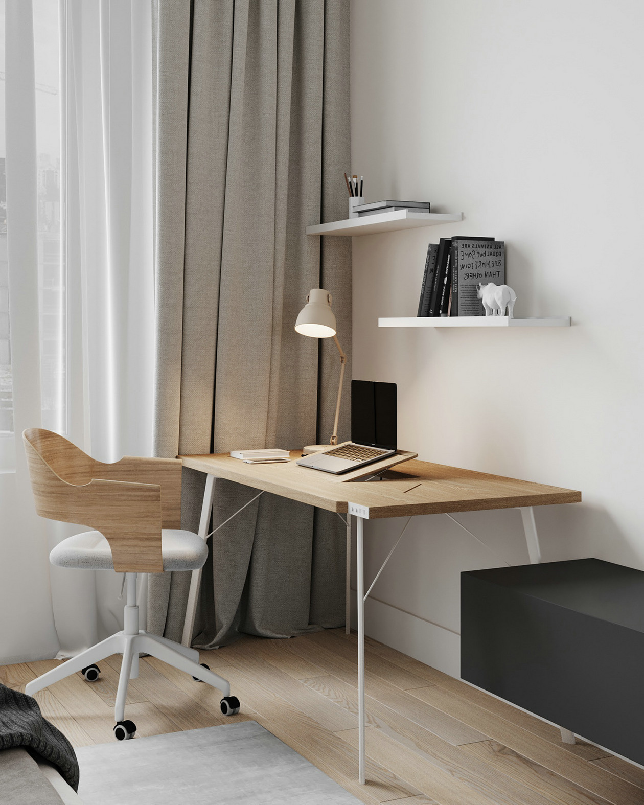 俄罗斯 130㎡住宅设计-21