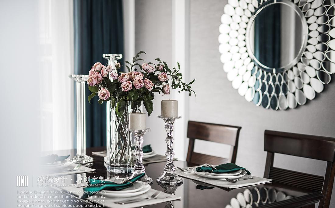 140㎡美式浪漫空间设计-12