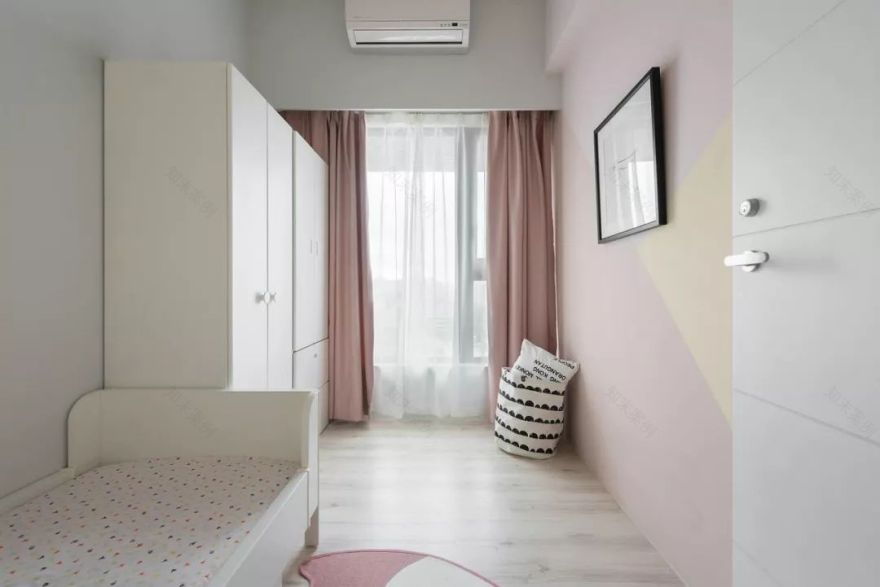 北欧风浪漫小户型,粉色调打造甜蜜舒适家-50