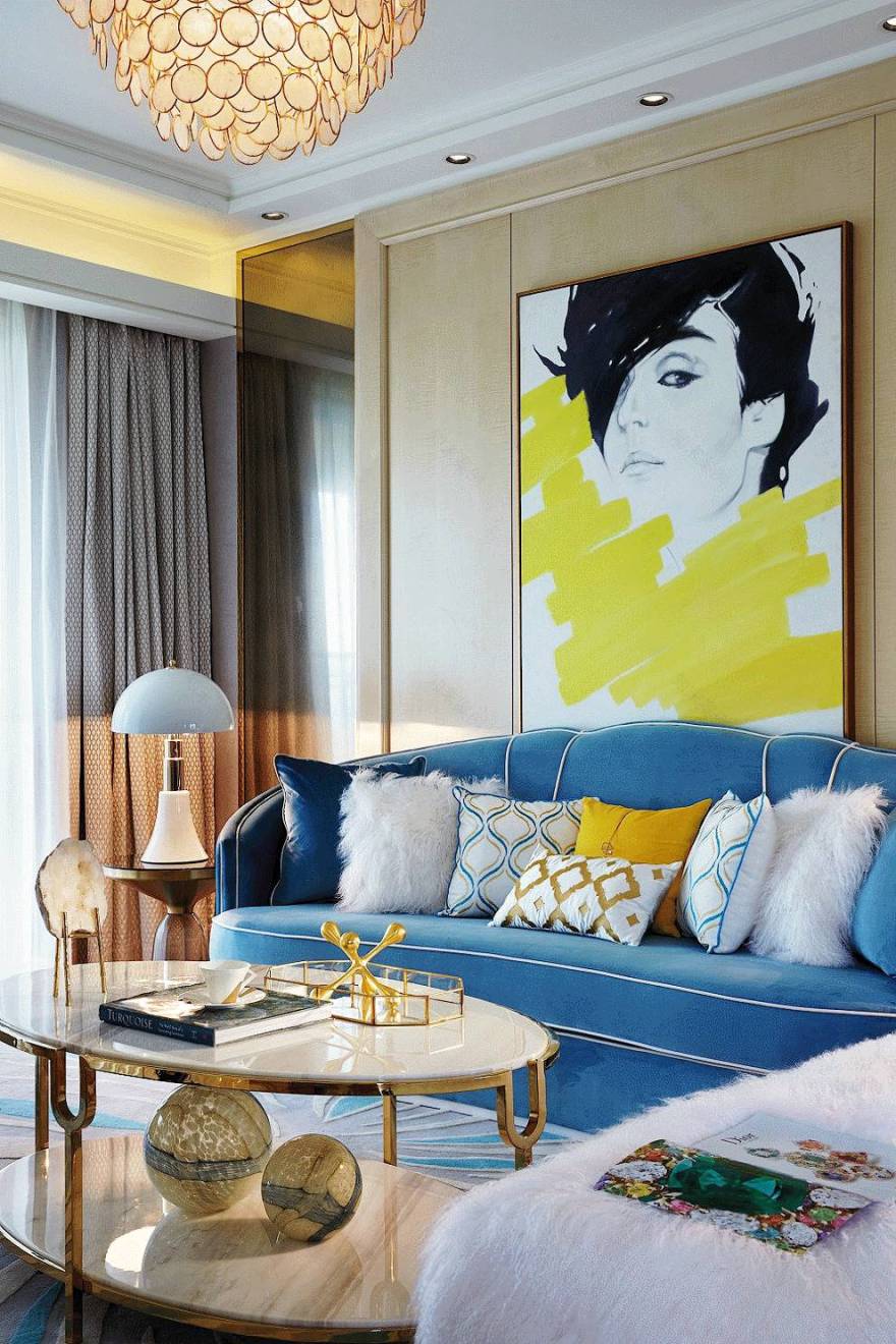 95㎡山东青岛中洲控股样板间设计-5