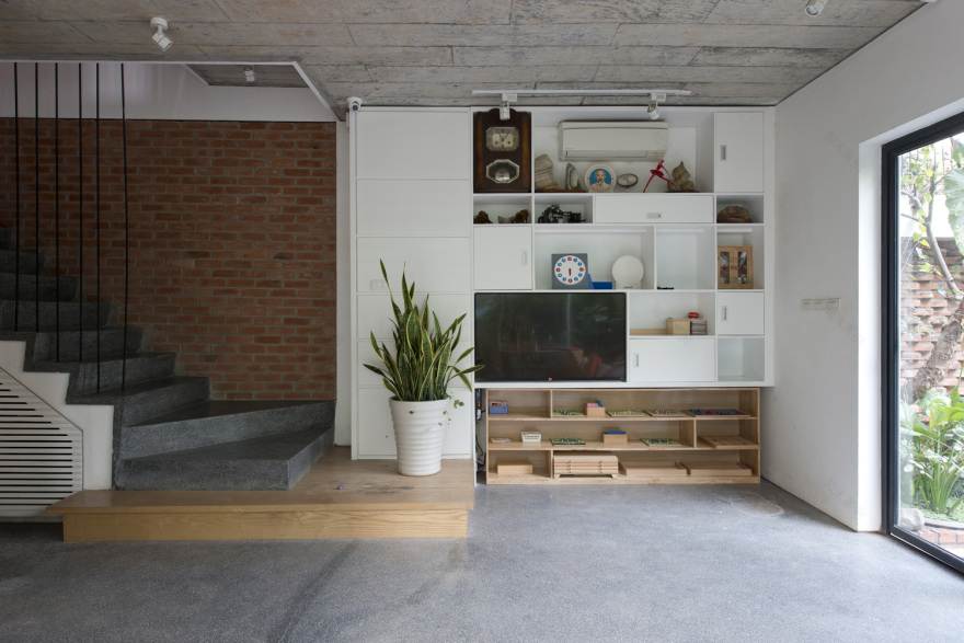 越南“香屋”绿意盎然,钢架遮阳生机勃勃-38