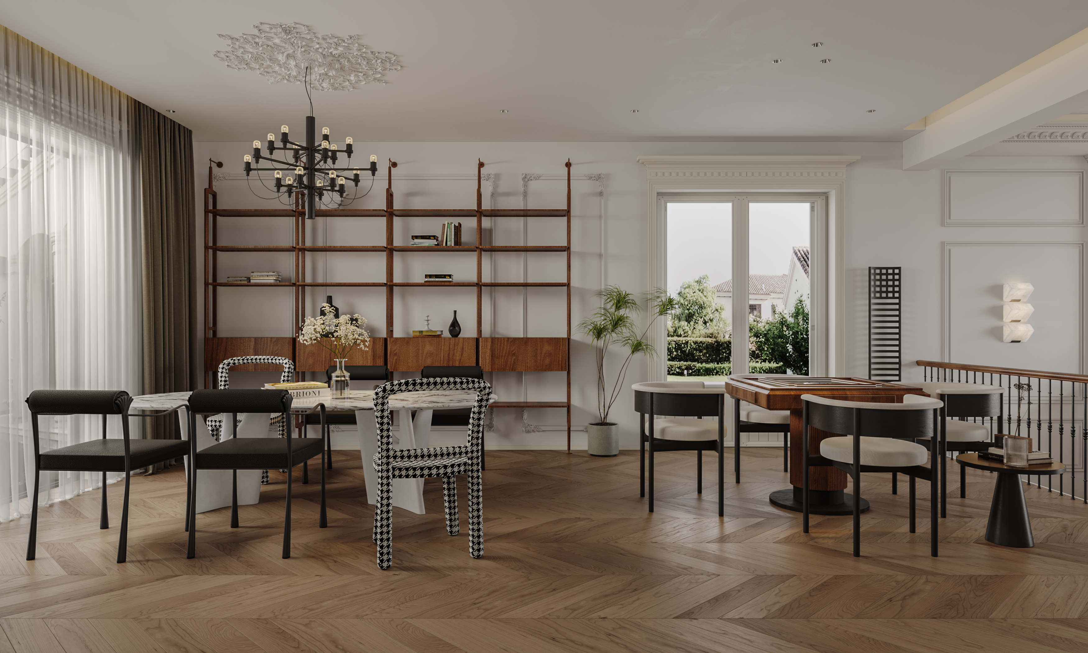 绘感视觉设计——法式别墅设计案例-14