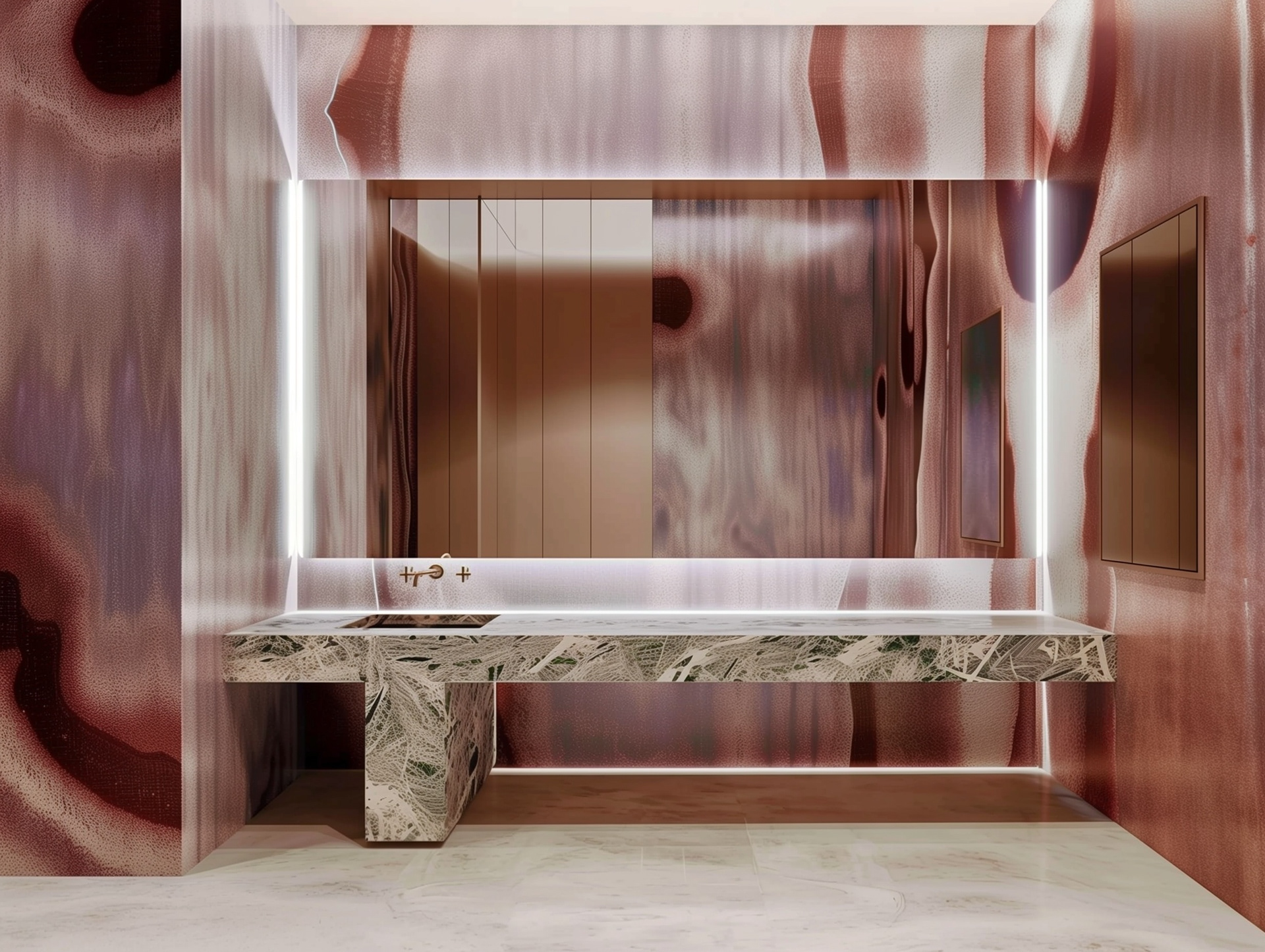 AI 共创公寓及瑜伽冥想工作室室内设计丨Oksana Iulova-9