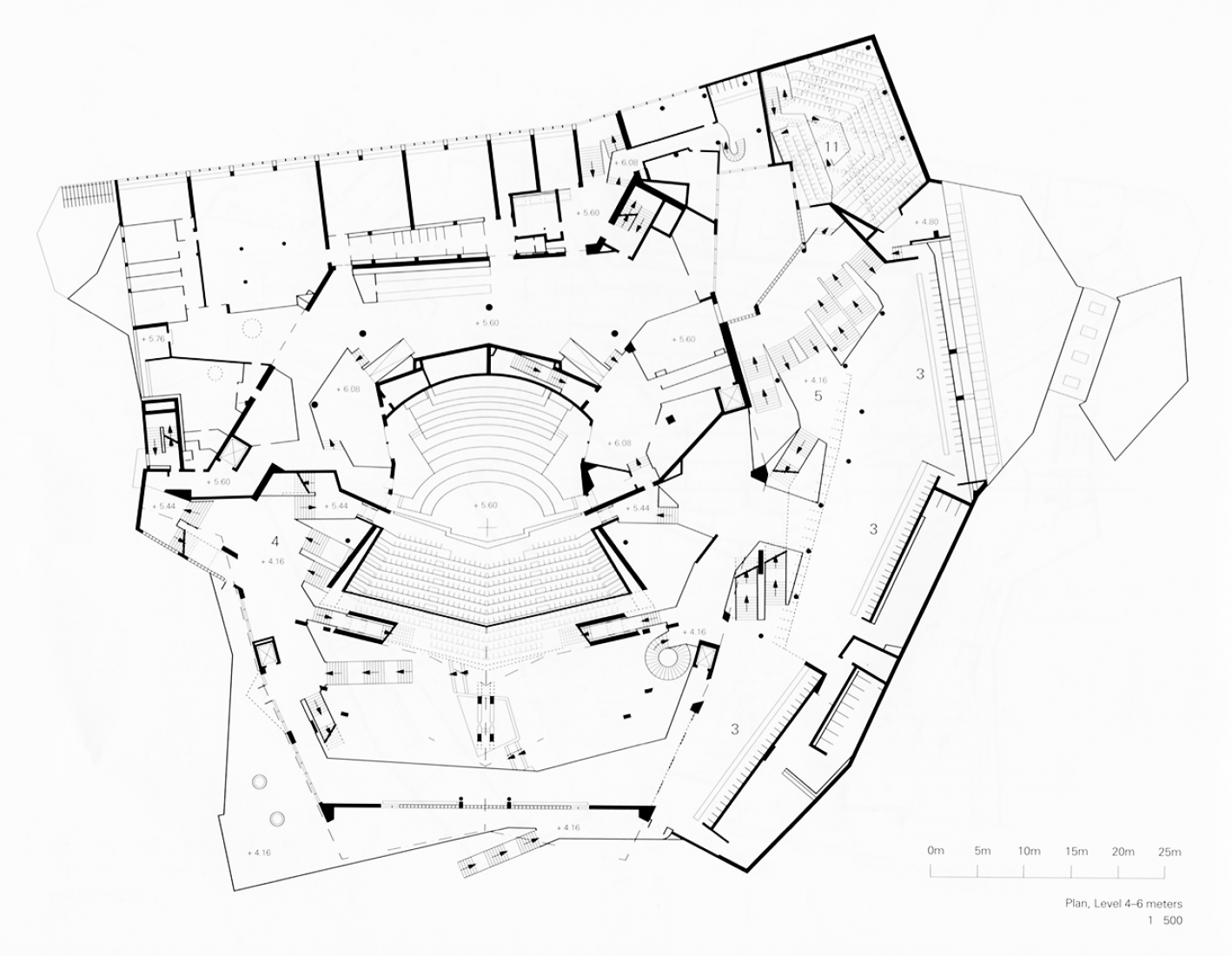 经典再读23 | 柏林爱乐音乐厅：德国建筑的战后新生 -29