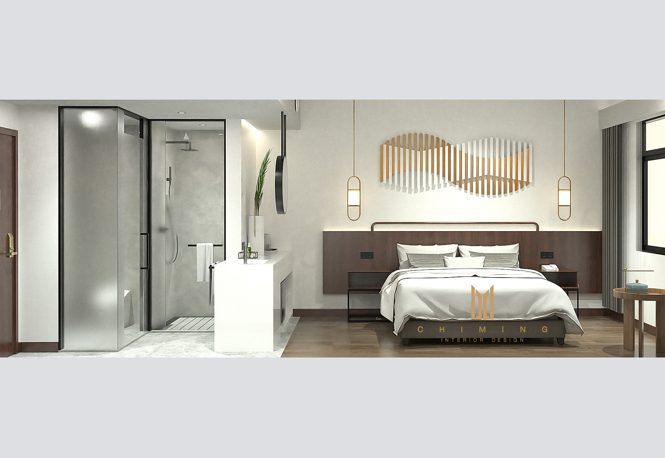 广州大岗园林宾馆大堂翻新改造项目（ 园林区客房）-8