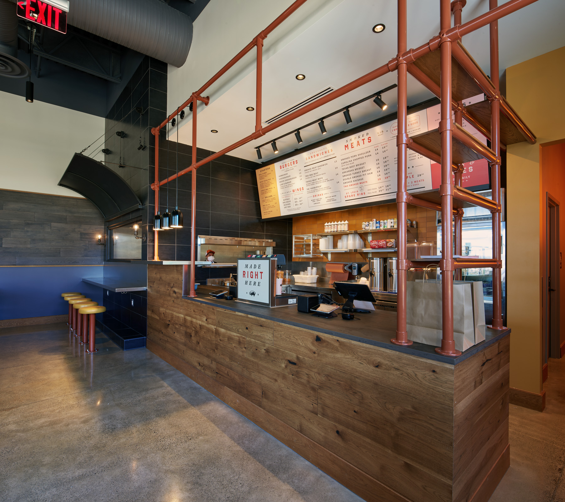 黑猪烧烤快闪店设计丨CORE architecture + design-19