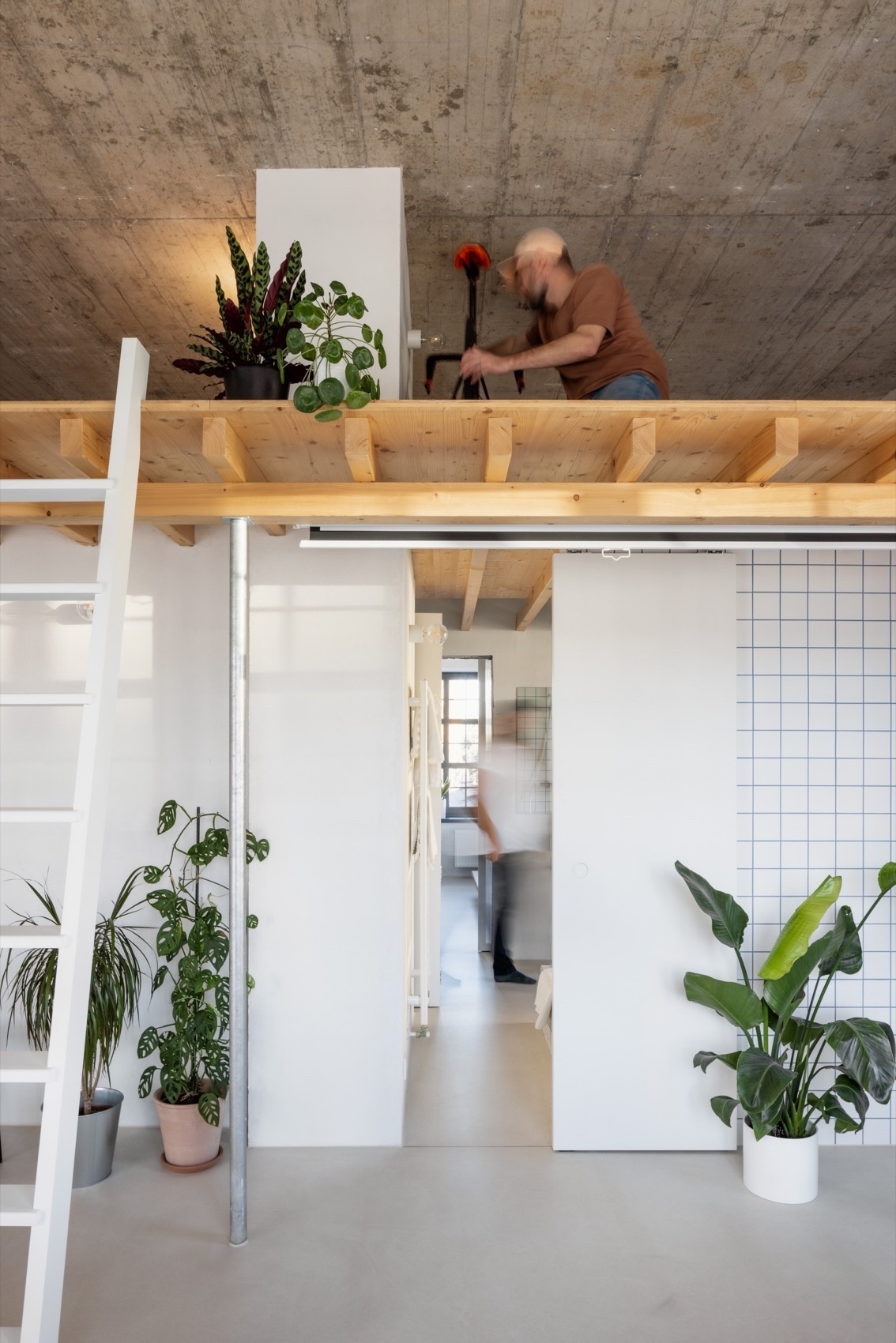 斯洛伐克粉色磨坊loft公寓丨Kilo,Honč-17