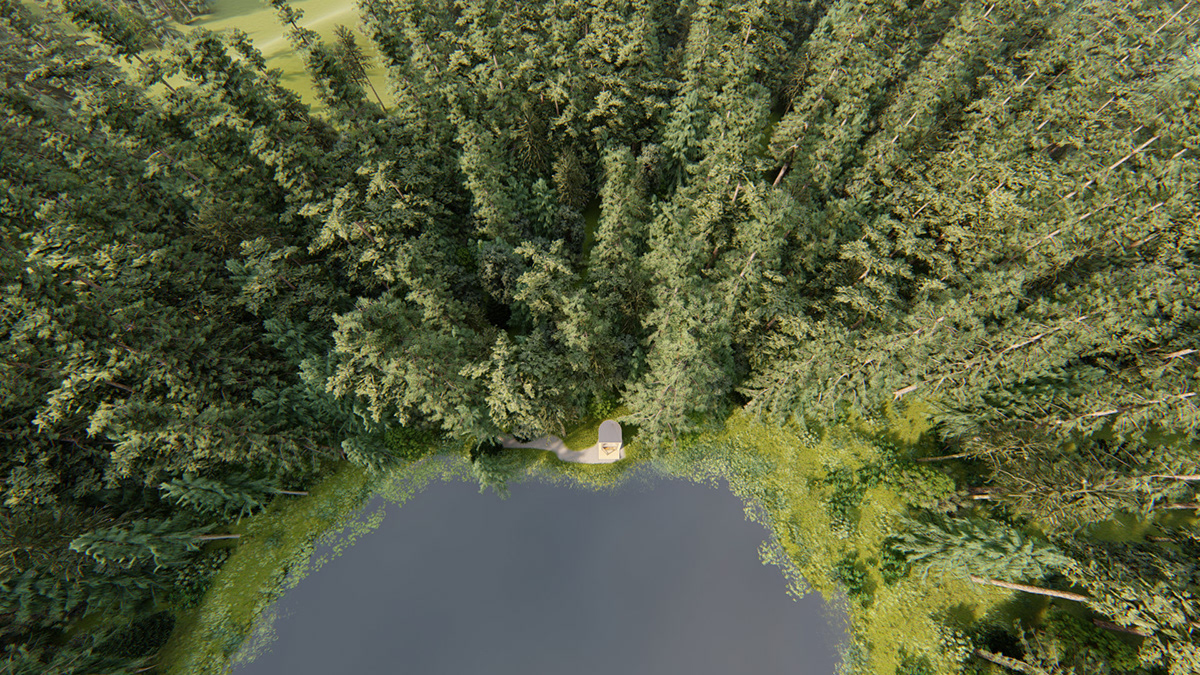 静心冥想小屋 | 环保节能、灵活布局、舒适空间-5