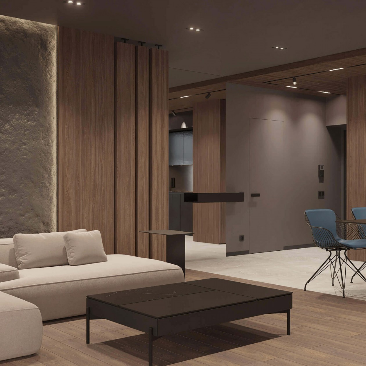 60㎡小空间设计 当代生活的优雅美学-5