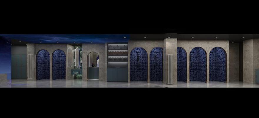 东海蓝天 · 融合自然元素的现代室内设计-10