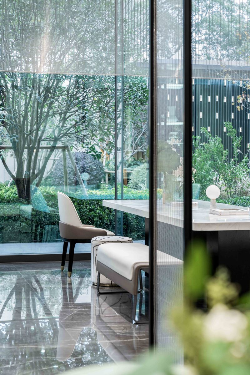 弘阳常州遥观售楼处——“水”主题景观室内设计-6