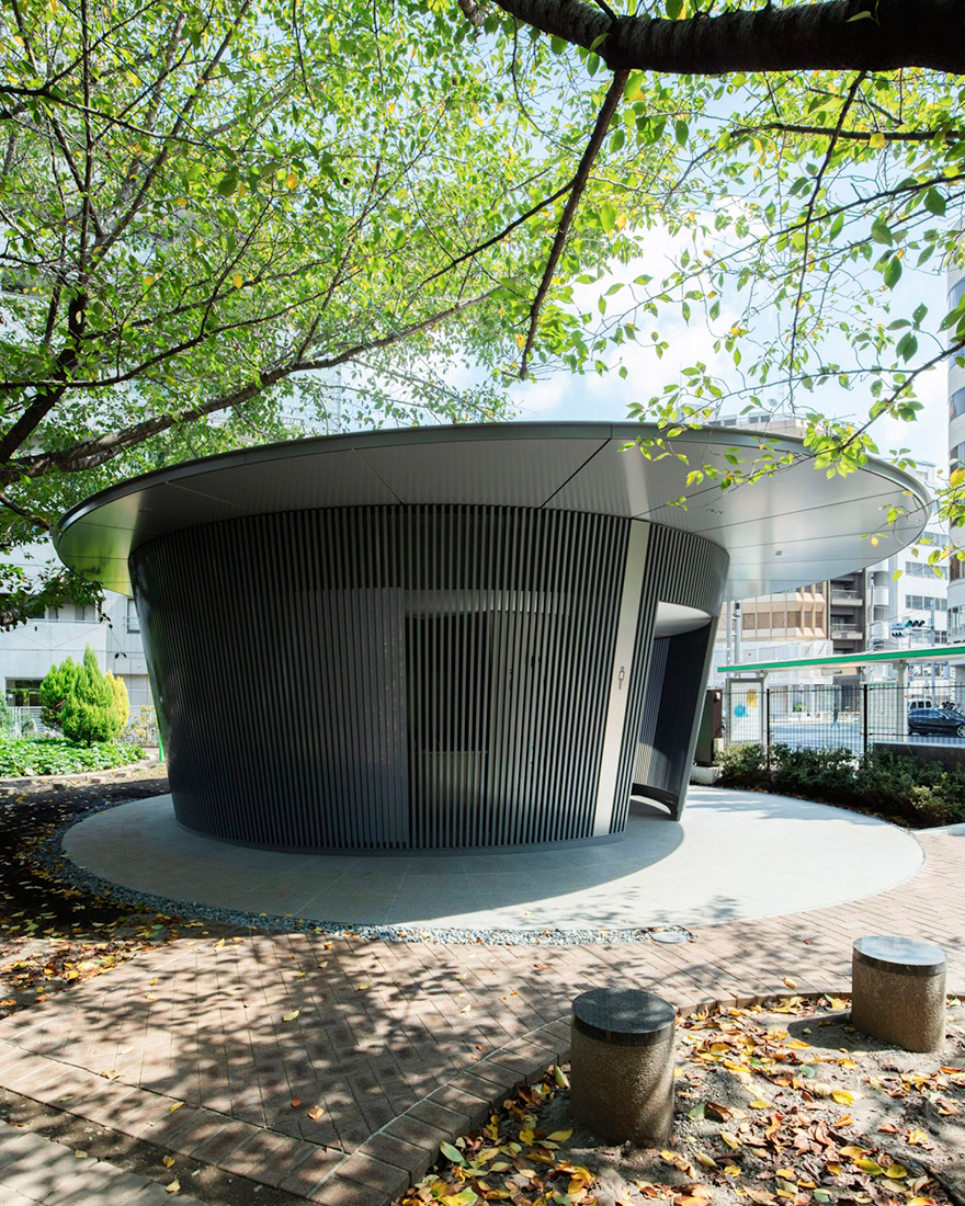 Тадао Андо: общественный туалет в Токио-1