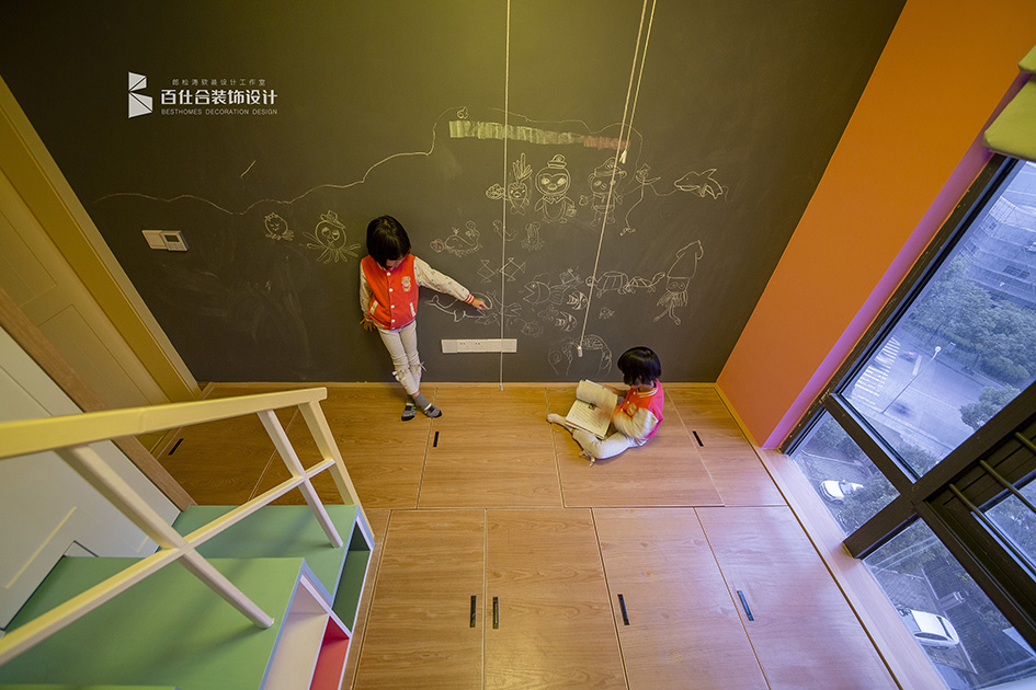 《时光倾城》 | 一家七口的多功能温馨家居设计-38