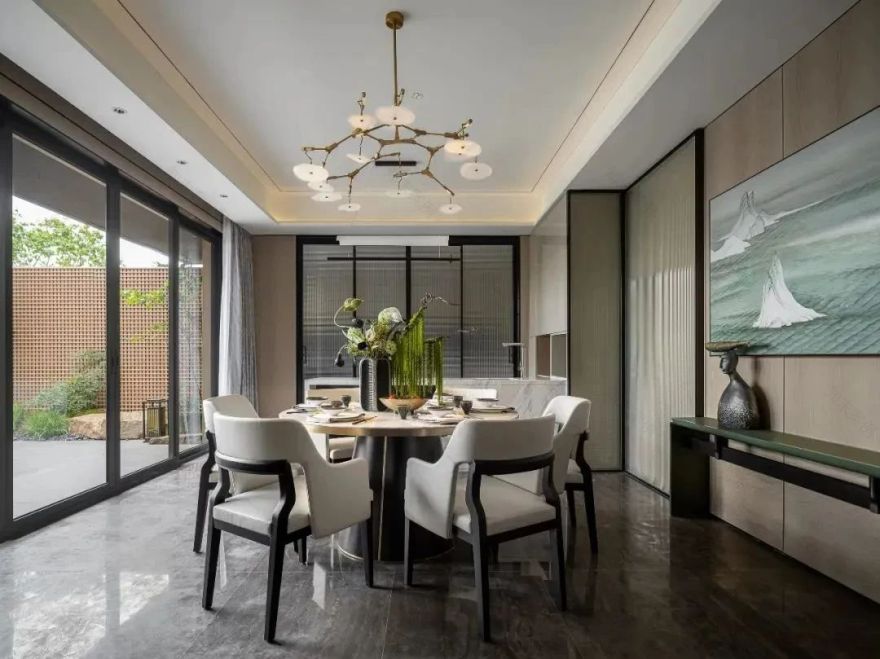 295㎡中式美学丨派尚设计-37