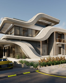 齐德别墅丨NR Elhadedy Architects