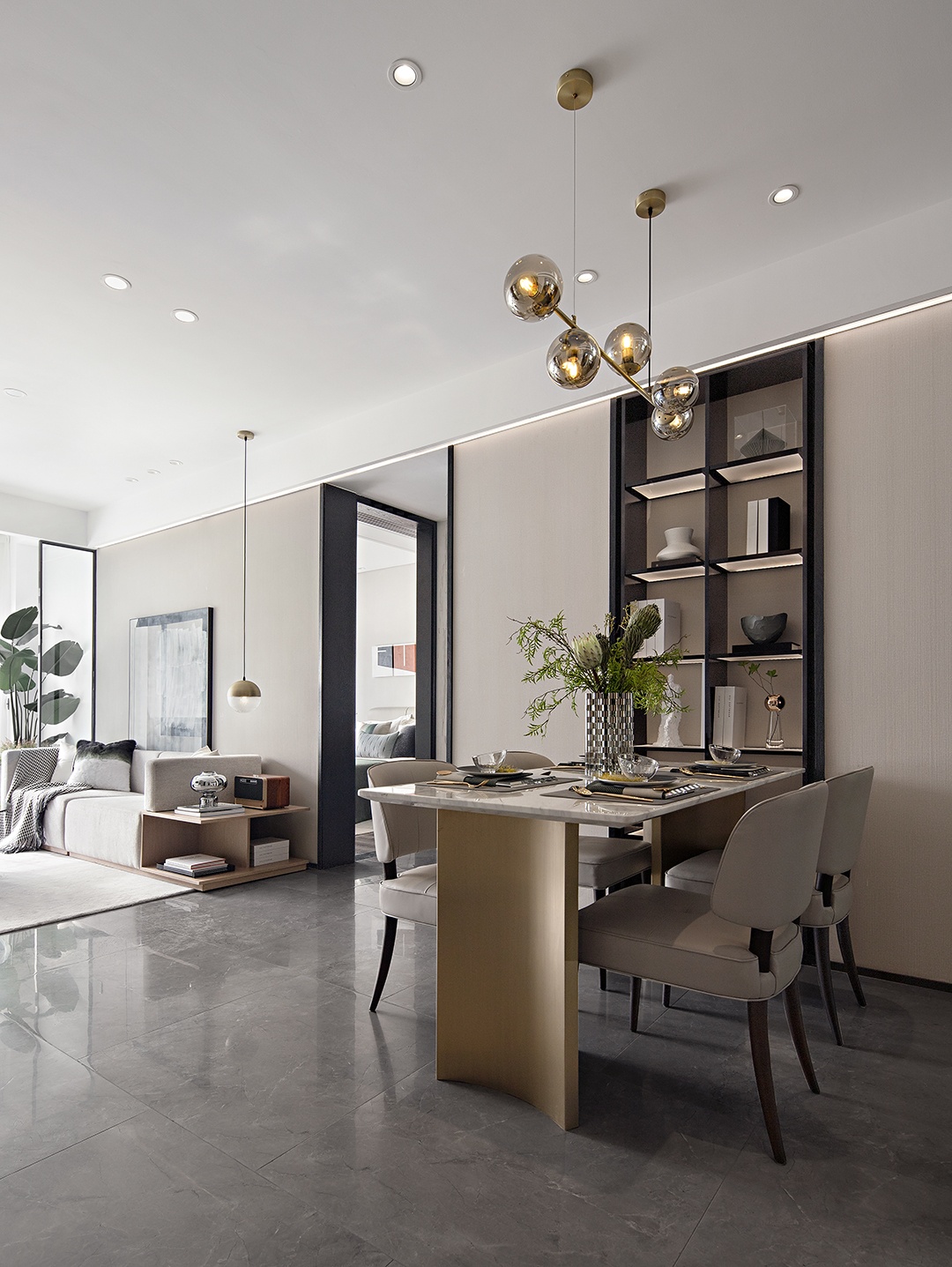 镇江财信筑和·尚书房 A1,A2 户型样板间设计丨中国镇江丨EHOO 易虎设计,陈涛室内设计-53