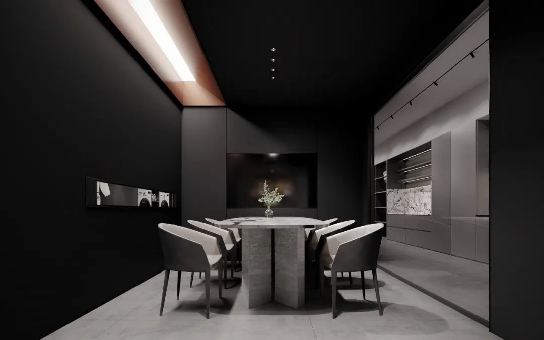 卡利亚高端不锈钢橱柜展厅丨周笙笙全案设计工作室-44