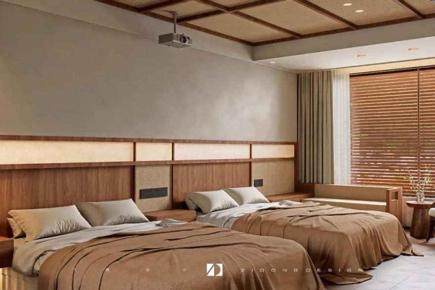 民宿项目:在原木与光影间寻“闲”意丨中国舟山丨子東设计事务所-39