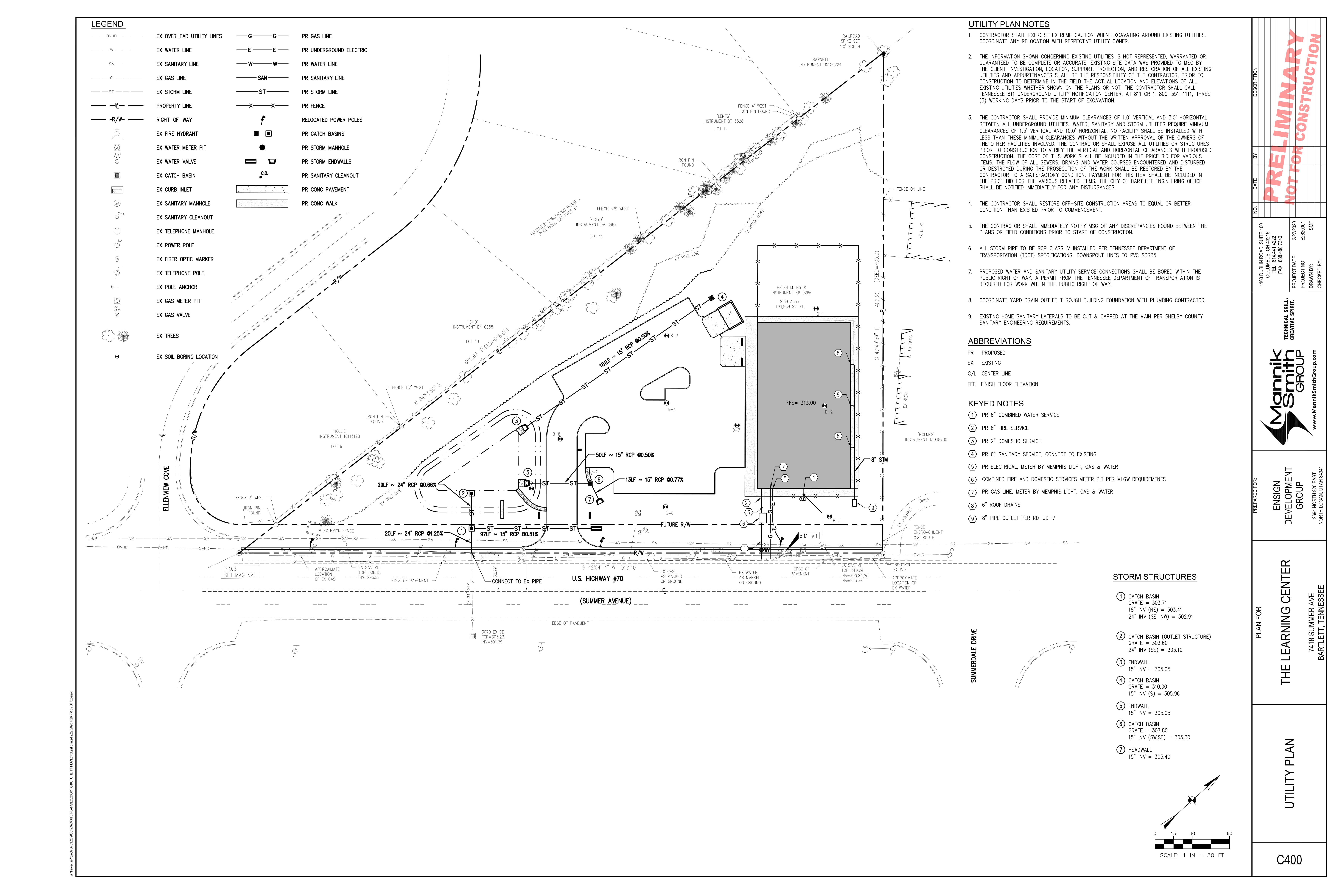 The Learning Center Civil Engineering Plans drawn by me-6