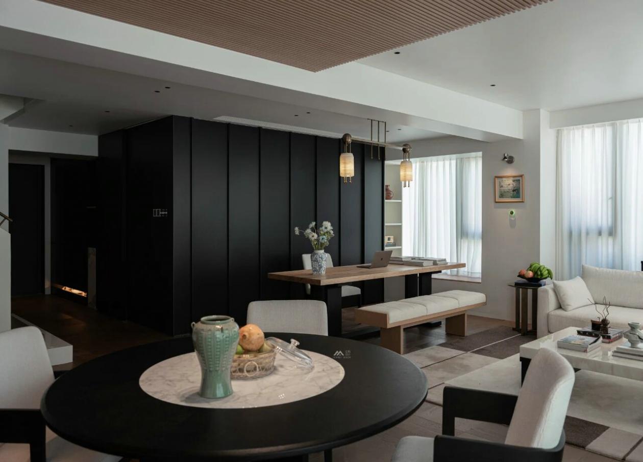 深圳中信红树湾245㎡复式实景丨中国深圳丨HOMBLE红柏设计-21