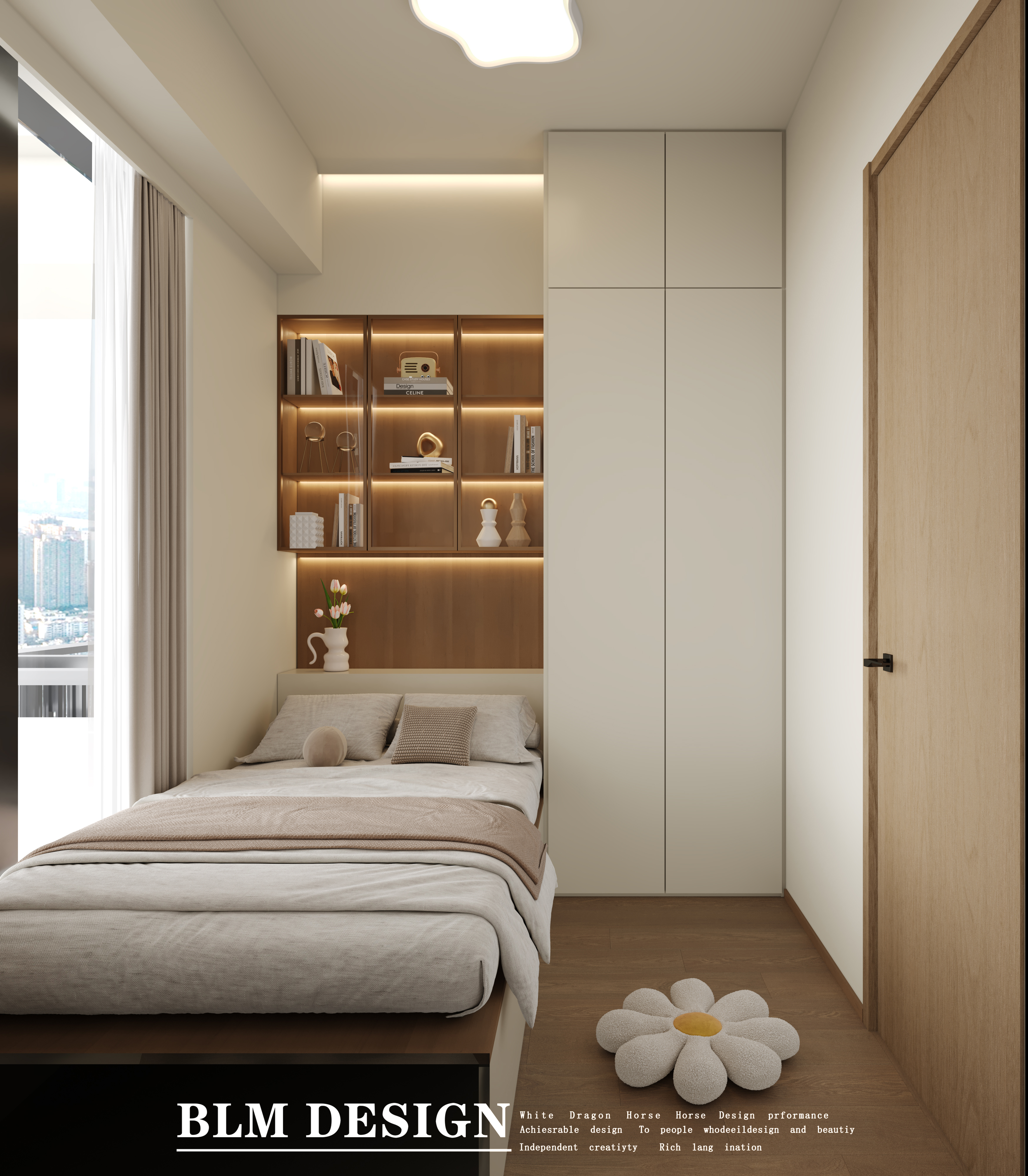 法式奶油复古装修案例-0