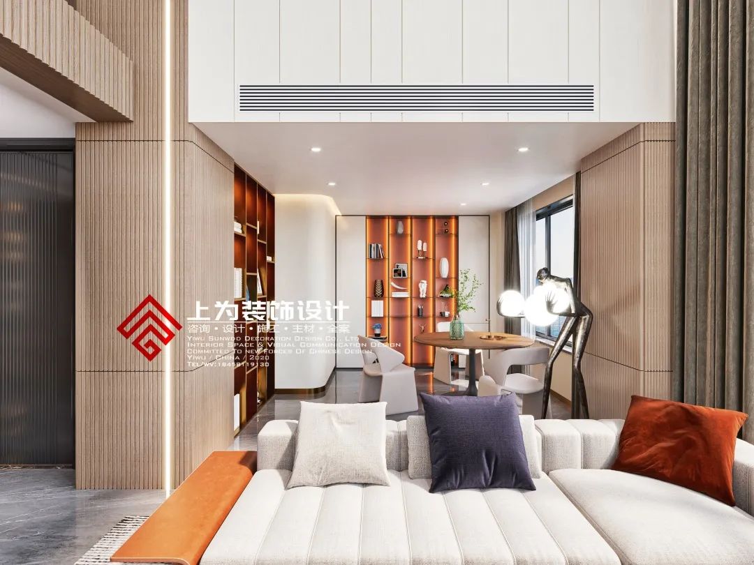 久府和园现代雅致私宅设计丨上为全案设计-29