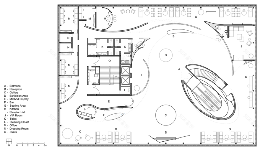 西安莱安万莱逸宸售楼处丨中国西安丨水相设计-61