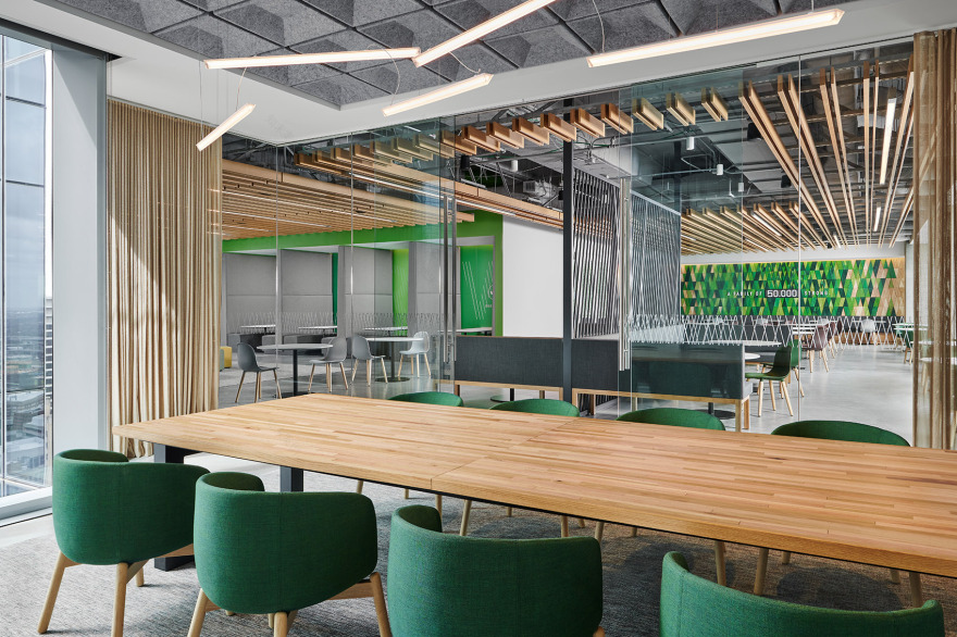 美国废物管理公司总部丨Perkins&Will-33