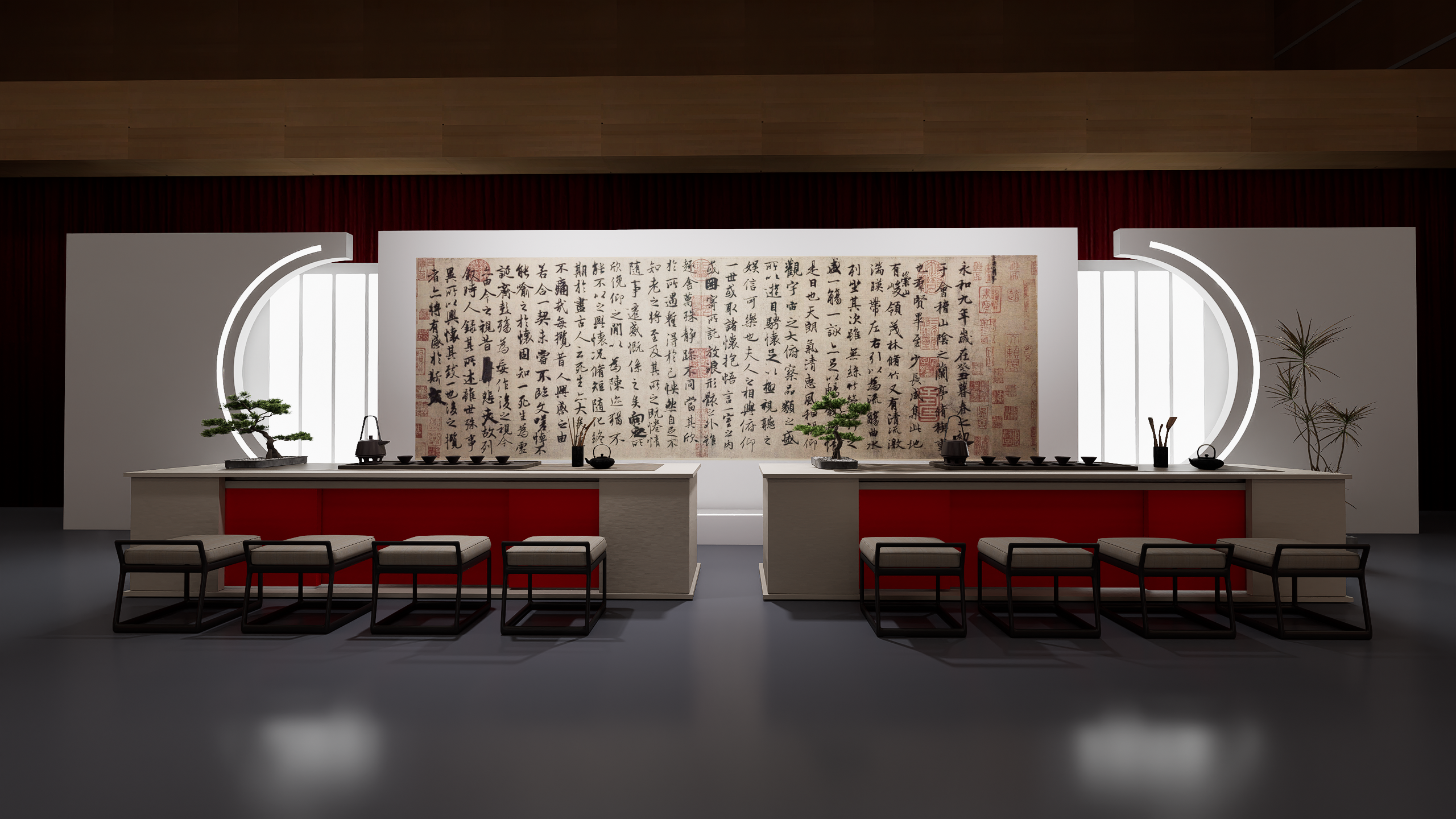 医学行业大会场地布置-29