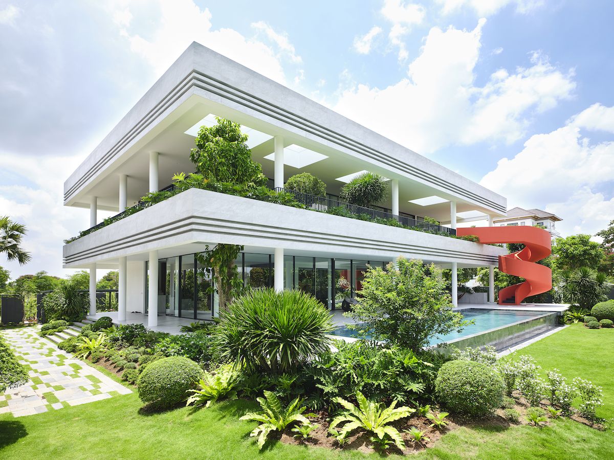 洛杉矶螺旋楼梯住宅-15