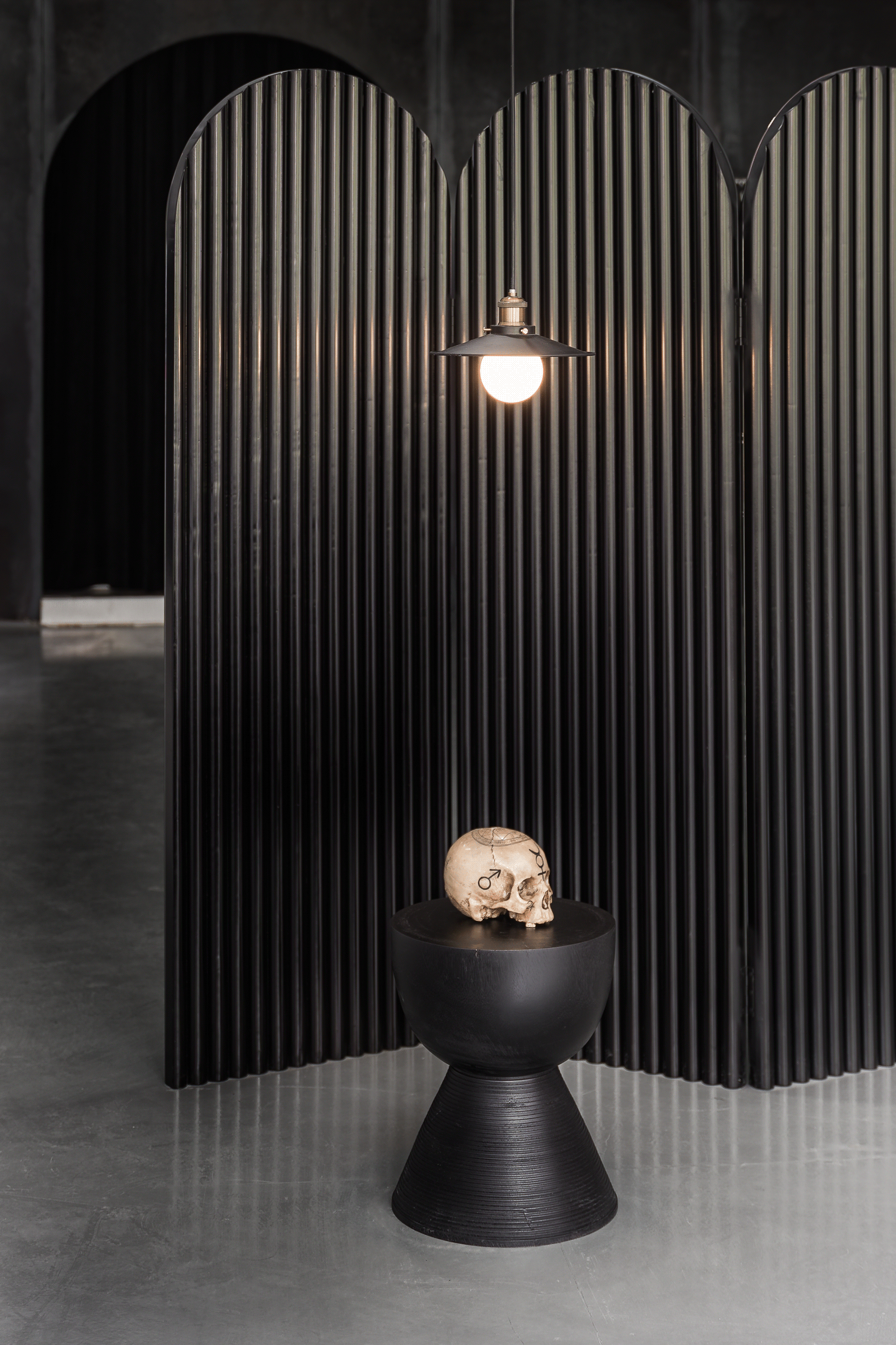 黑暗画廊丨越南河内丨Naki Wood Studio-14