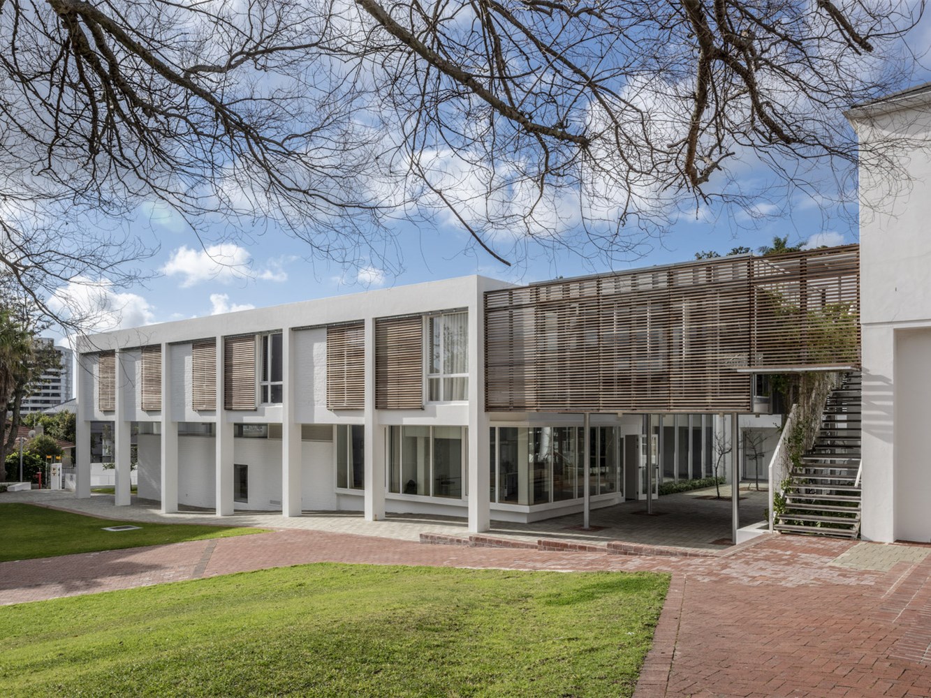 南非音乐学校的中庭扩建-5