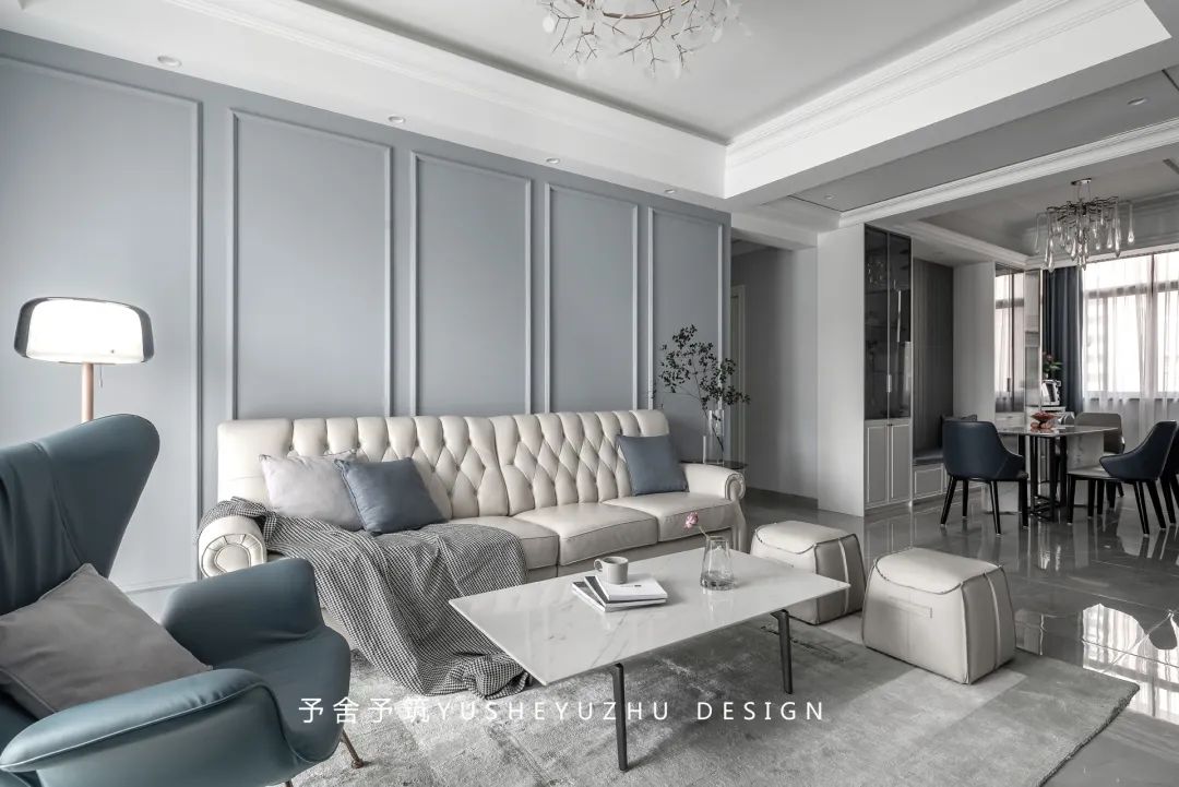 深圳渔民村美式简约之家丨中国深圳丨予舍予筑空间设计（深圳）事务所-22