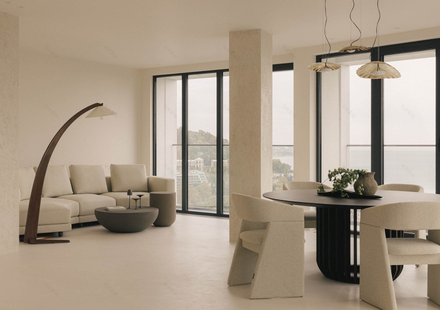 优雅复式顶层公寓-5