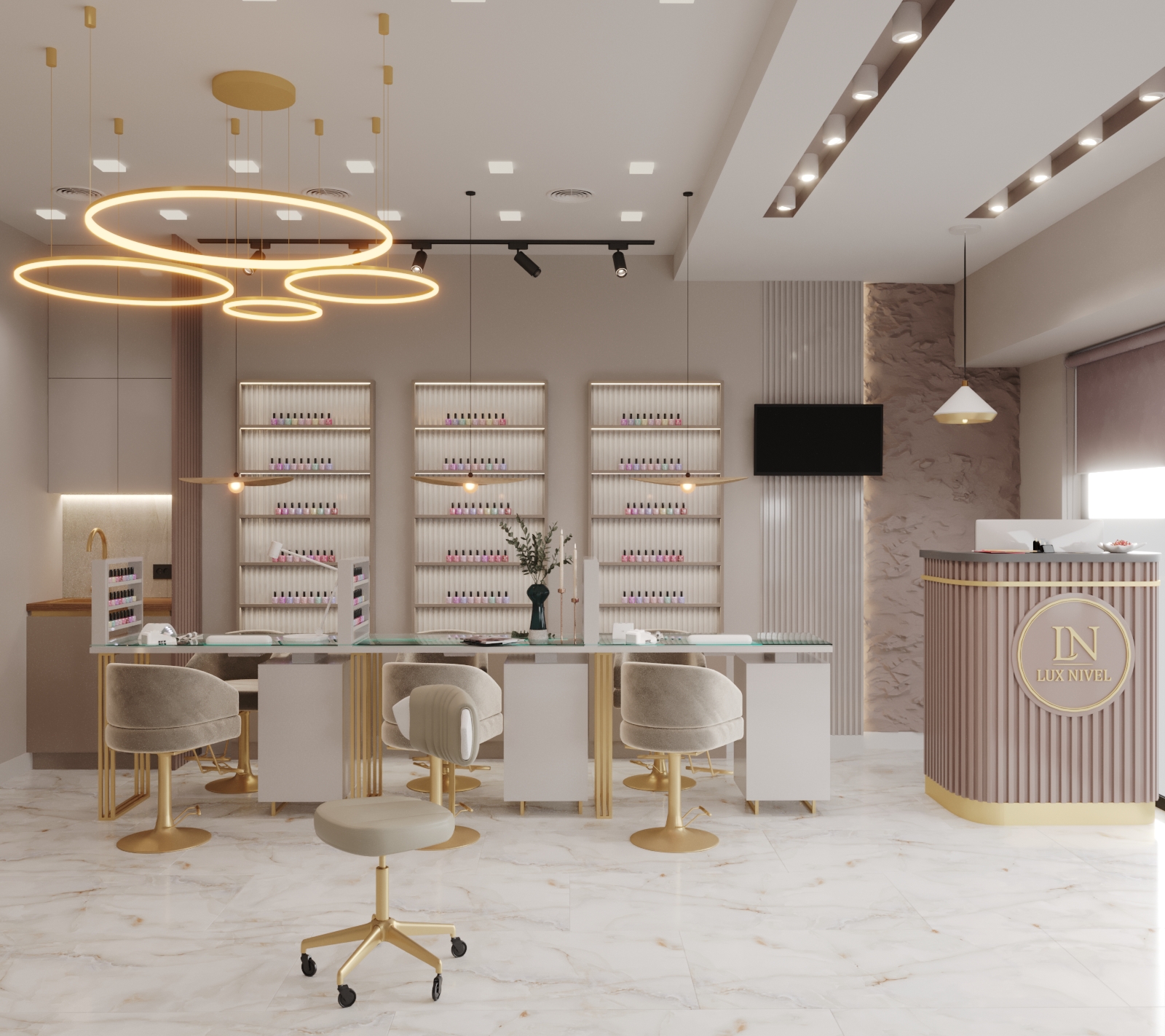 37平方米美容院室内设计丨波兰克拉科夫丨Design_14-7