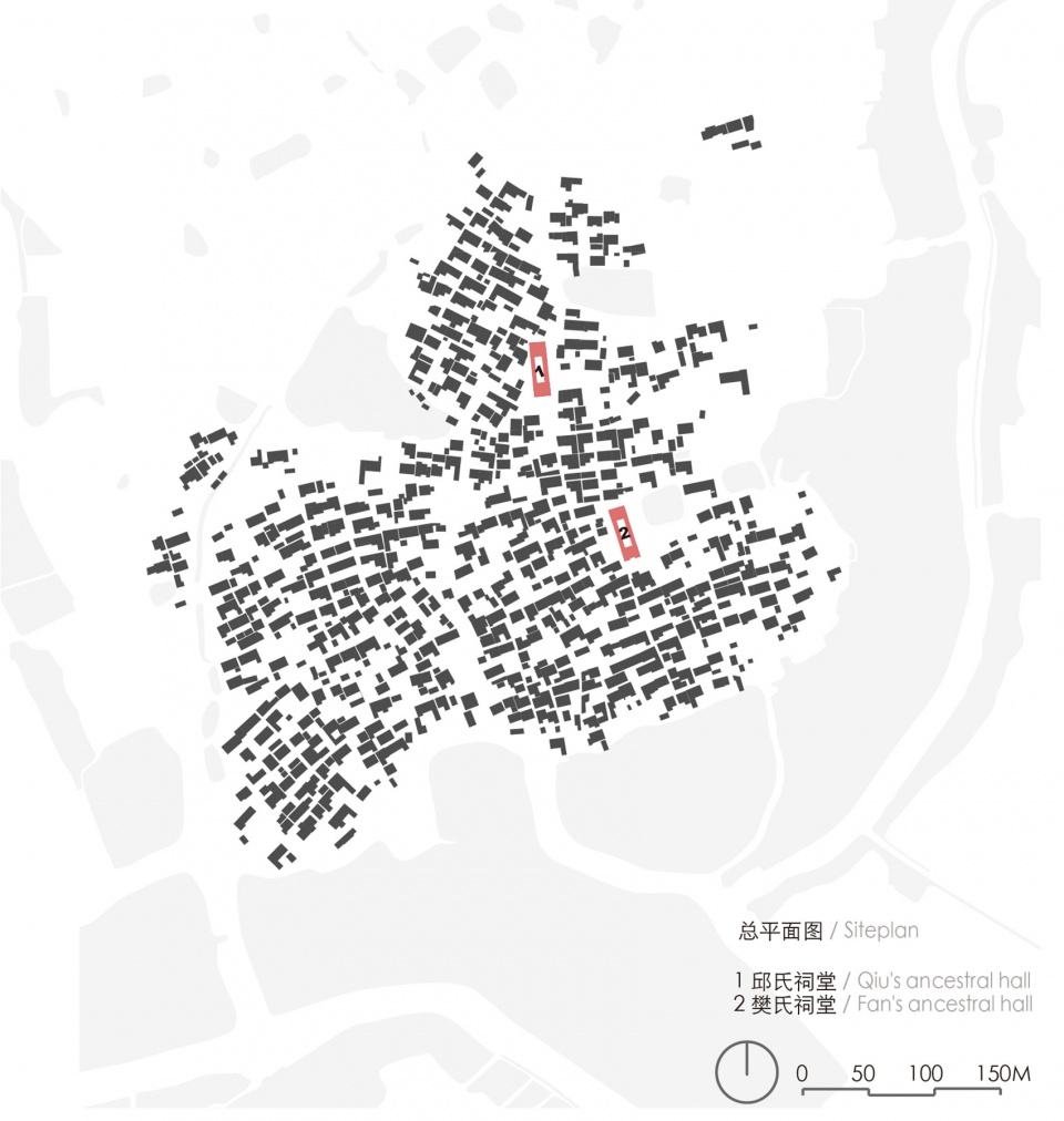 南京溧水仓口村邱氏,樊氏祠堂修缮性改造丨中国南京丨米思建筑-39