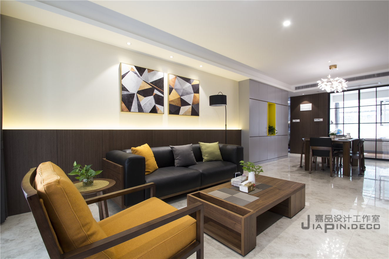 【时代上城年华里】118平现代简约风格 — 嘉品装饰 ▏华立-8