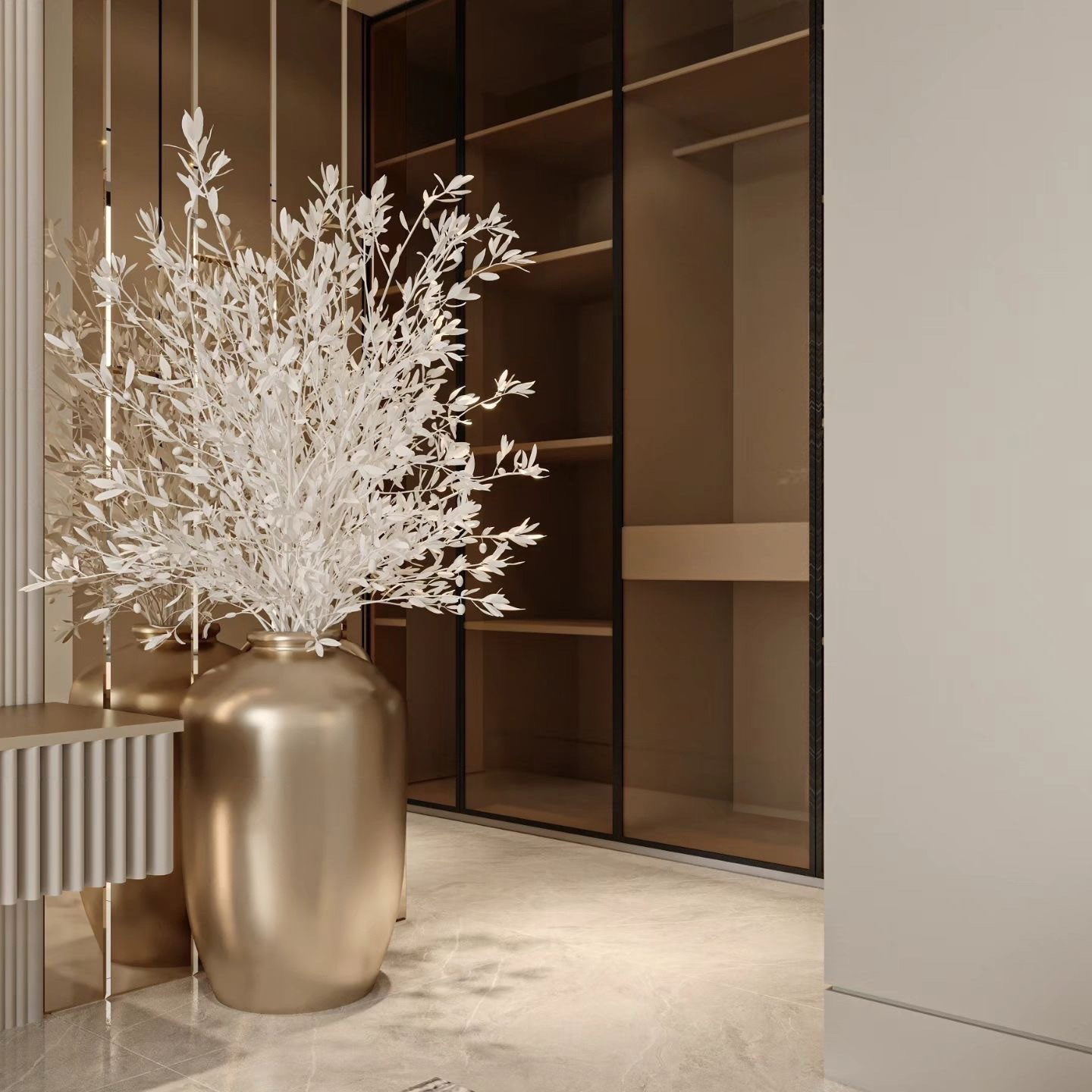 Luxury Bedroom Design Abu Dhabi-7