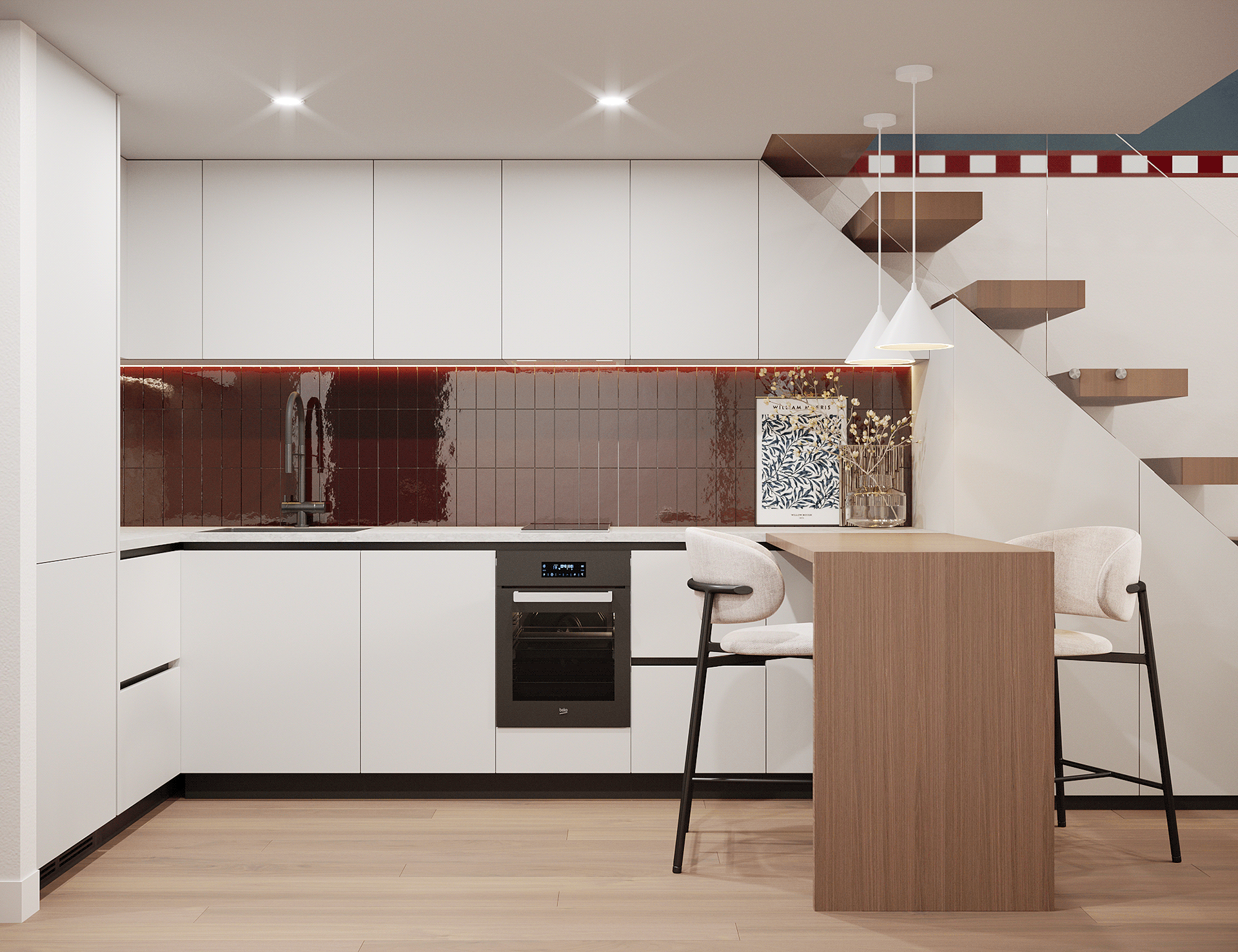 Calm Geometry公寓室内设计-9