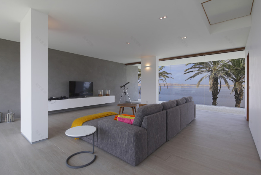 Peru 海滨别墅 | 透明空间与自然元素完美融合-63